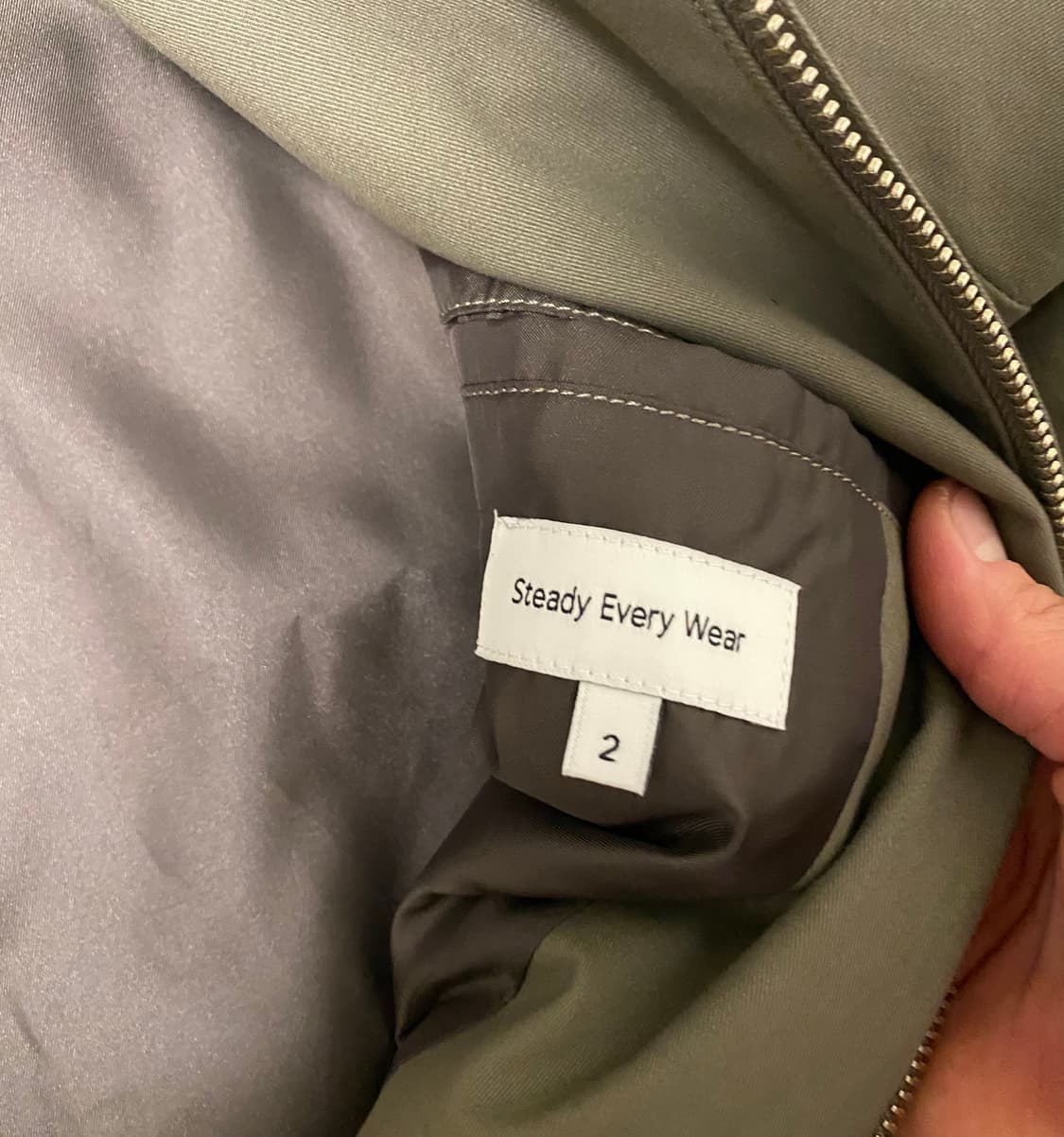 새상품) 스테디에브리웨어 코튼 드리즐러 자켓 상품이미지5