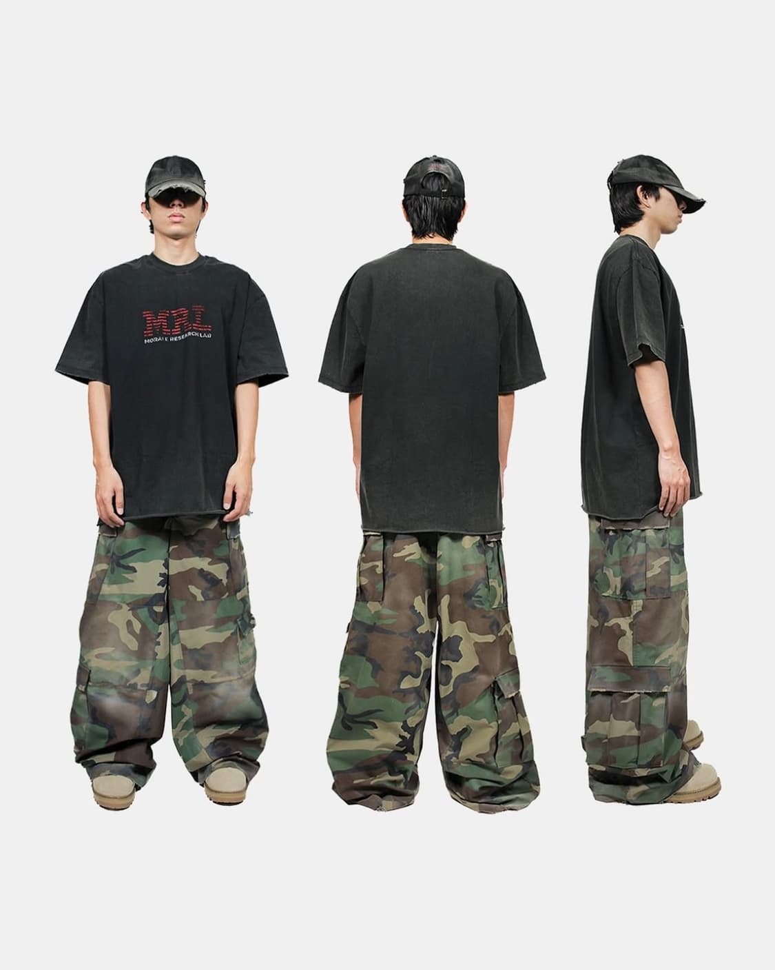 (새상품) MORALE 카고 카모팬츠 상품이미지2