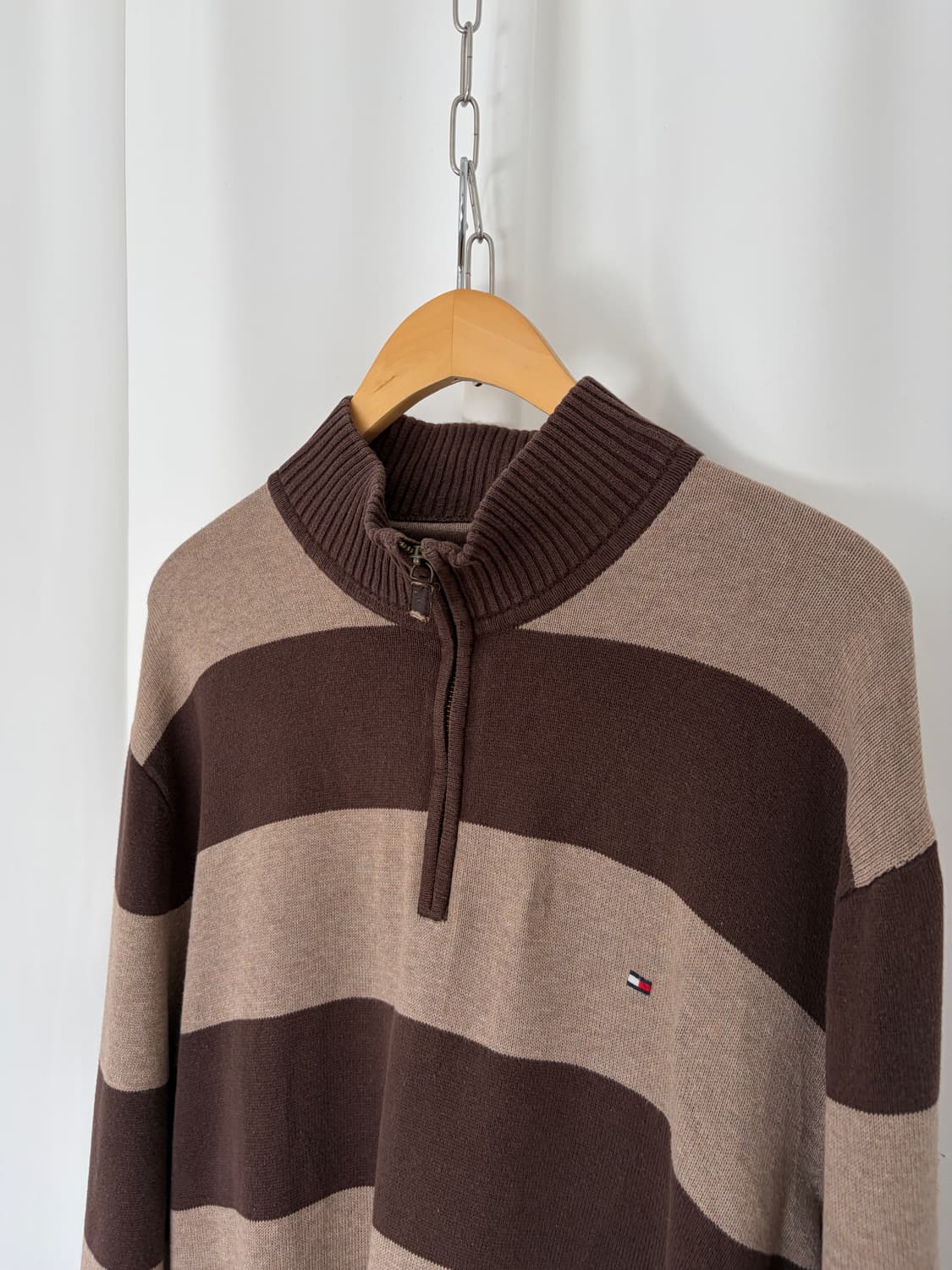 TOMMY HILFIGER half zip up cotton knit 상품이미지2