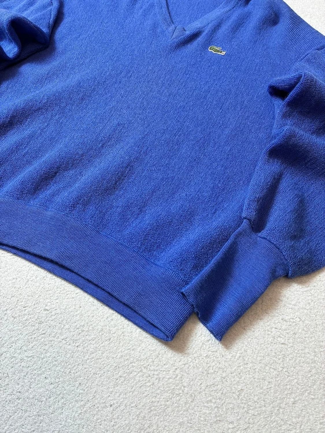 라코스테 90s 서광발 크롭 울 니트 PN7374 상품이미지4