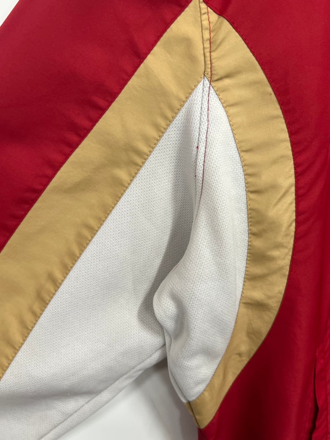 NFL 샌프라시스코 자수 로고 올드스쿨 우븐 웜업 상품이미지4