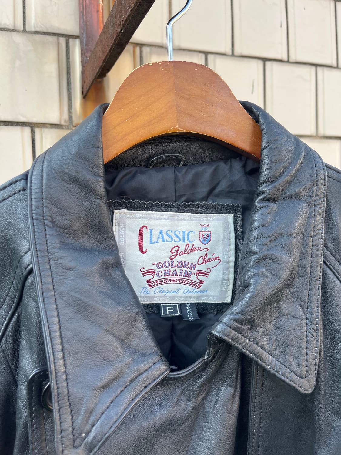 Vintage 양가죽 밀리터리 디테일 양가죽 카코트 상품이미지6