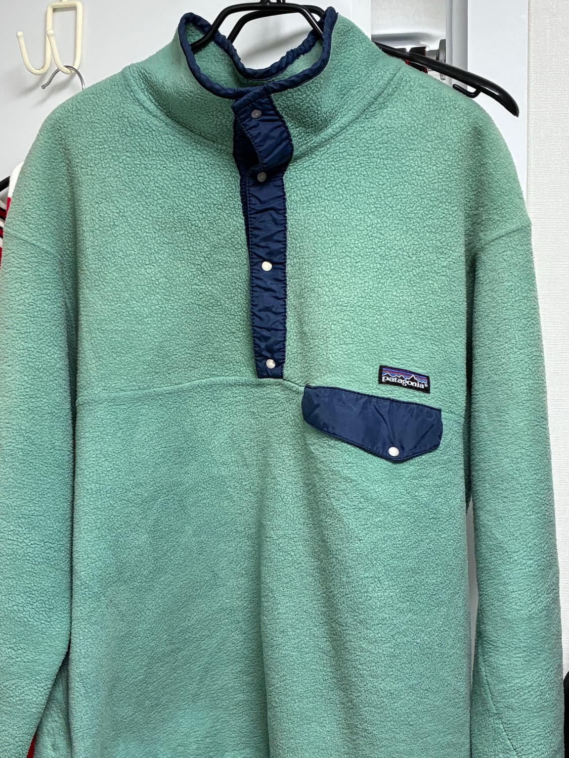 파타고니아 신칠라 민트블루 L 판매합니다 상품이미지2