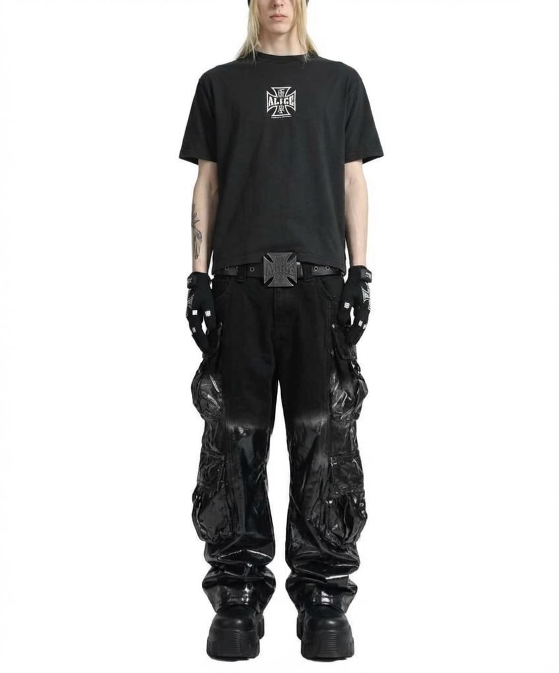 Cannnone wet cargo pants 상품이미지1