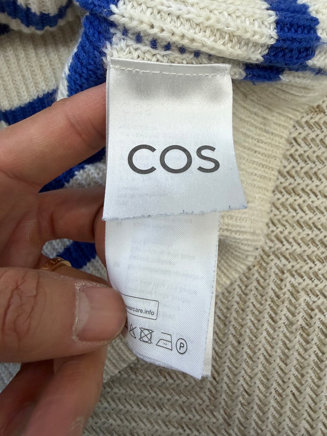 정품) COS 코스 여성 오버핏 니트 스웨터 XS 상품이미지6