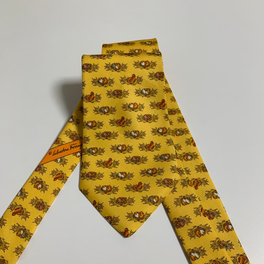 살바토레 페레가모(Ferragamo) 혼주넥타이 명품 최상급 A+ 상품이미지8