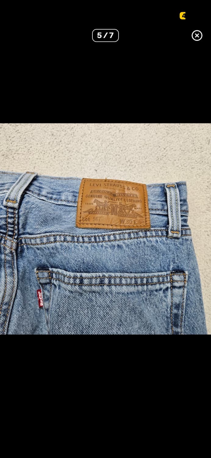 리바이스 567 플레어 30 상품이미지3