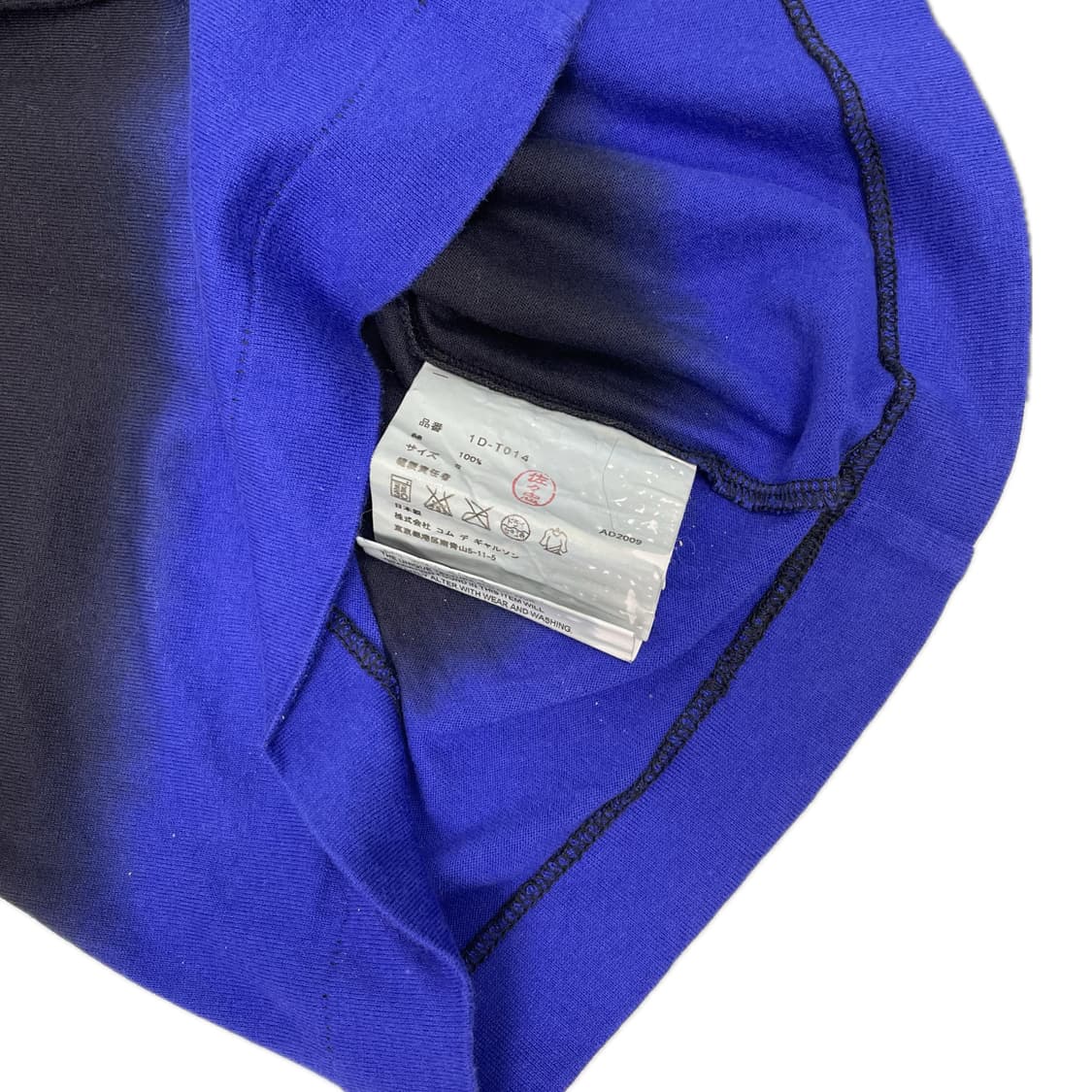 꼼데가르송 블랙 롱슬리브 AD2009 상품이미지4