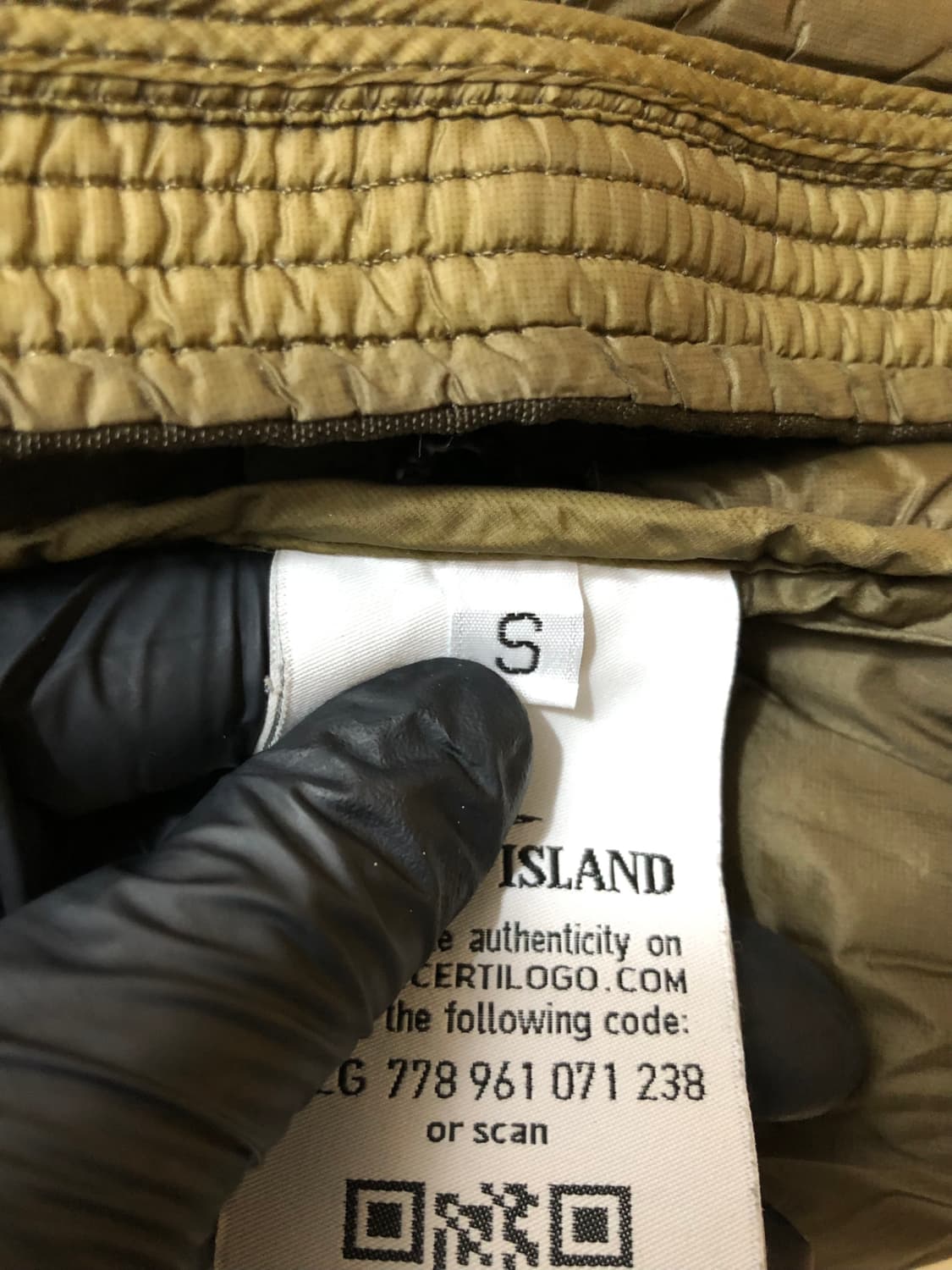 [S] 스톤아일랜드 가먼트 얀 다운패딩 조끼 베스트 상품이미지7