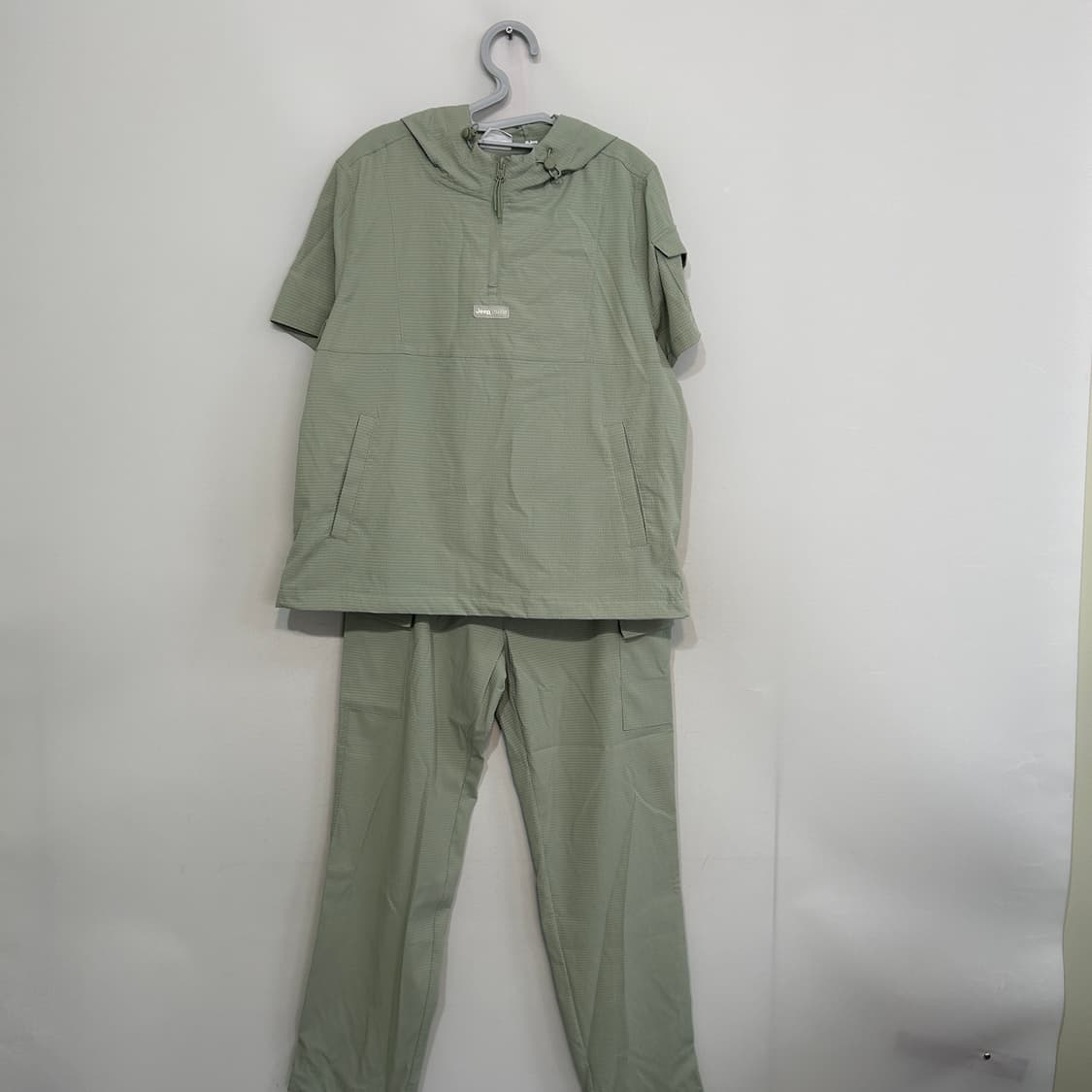 지프 25SS 아노락 + 긴바지 + 반바지 세트 95 상태최상 상품이미지1