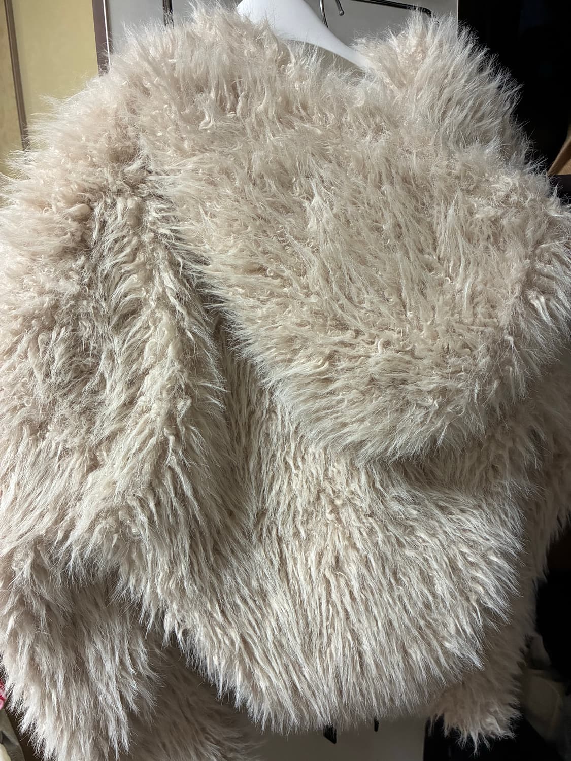 Yuse 유즈 후디 퍼자켓 - 베이지 상품이미지6