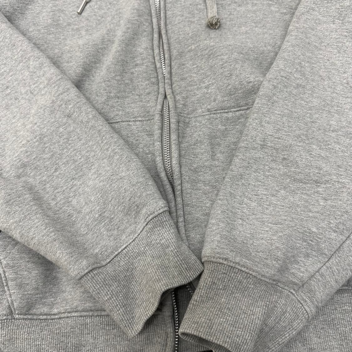 무신사스탠다드 기모 후드집업 그레이 L 상품이미지4