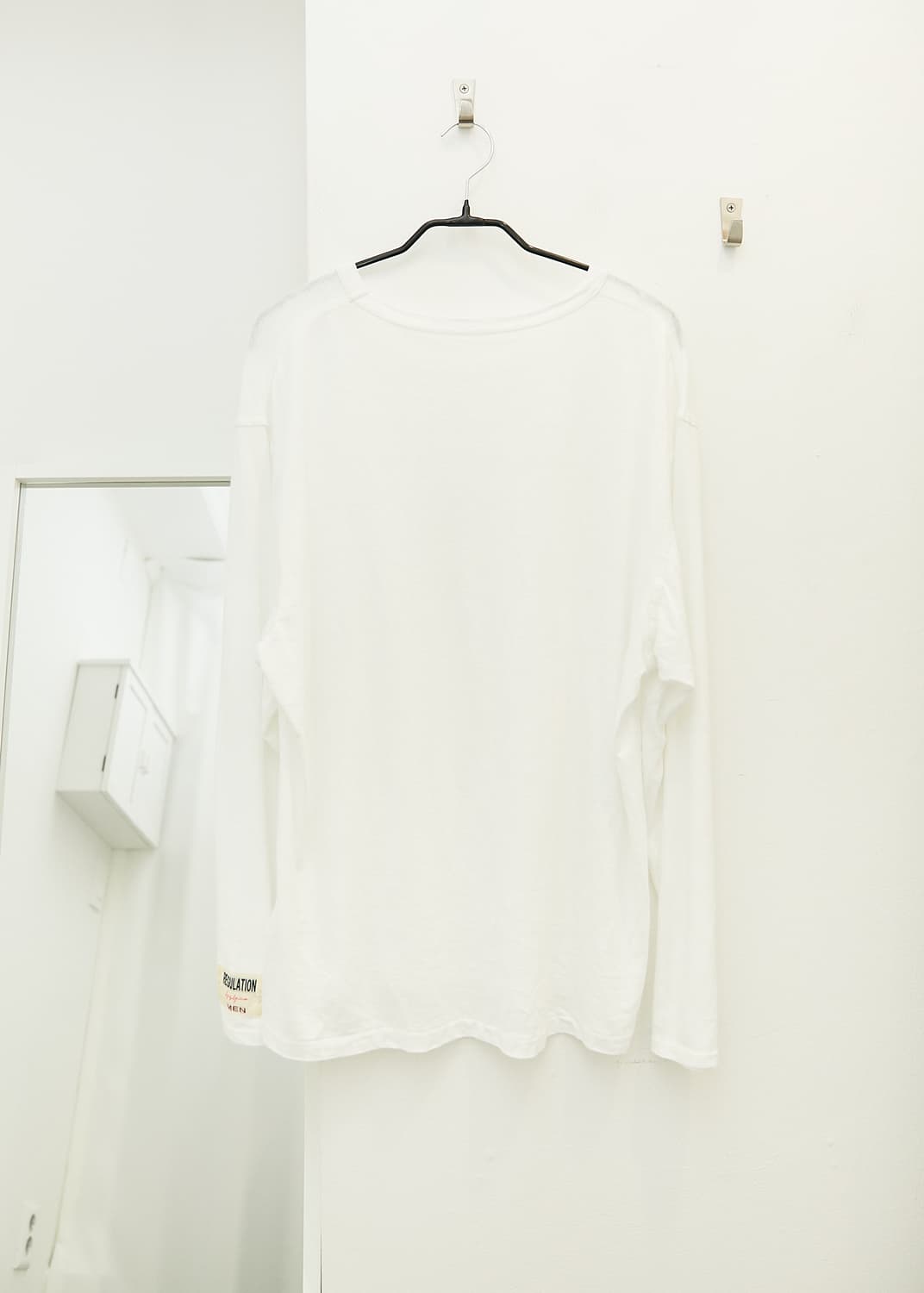 Cotton Polyester Long Sleeve T-Shirt 상품이미지4