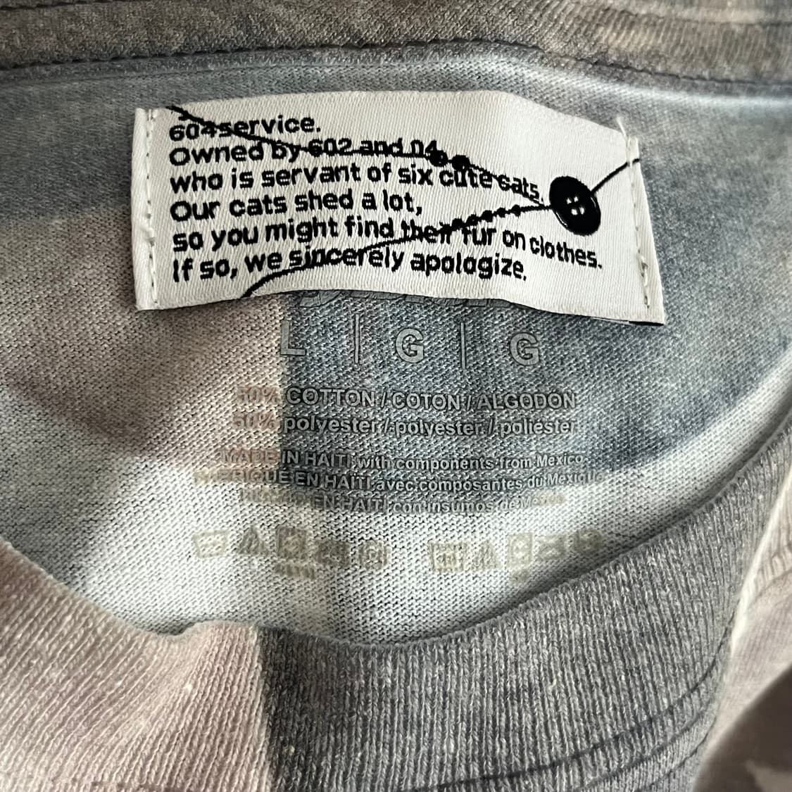 604서비스 Pray Top 티셔츠 상품이미지3