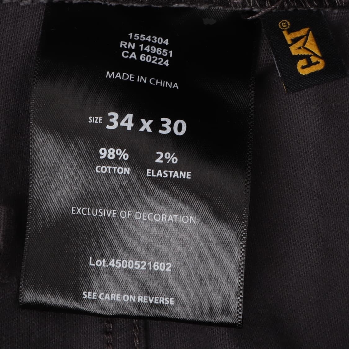 CAT 카펜터 워크팬츠 34x30 상품이미지10