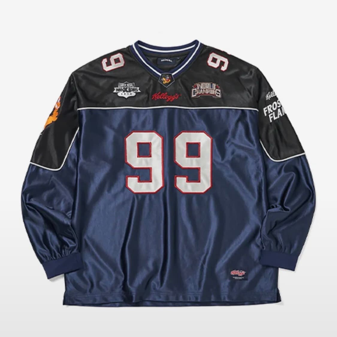 위캔더스 켈로그 풋볼 저지 네이비 M 상품이미지1