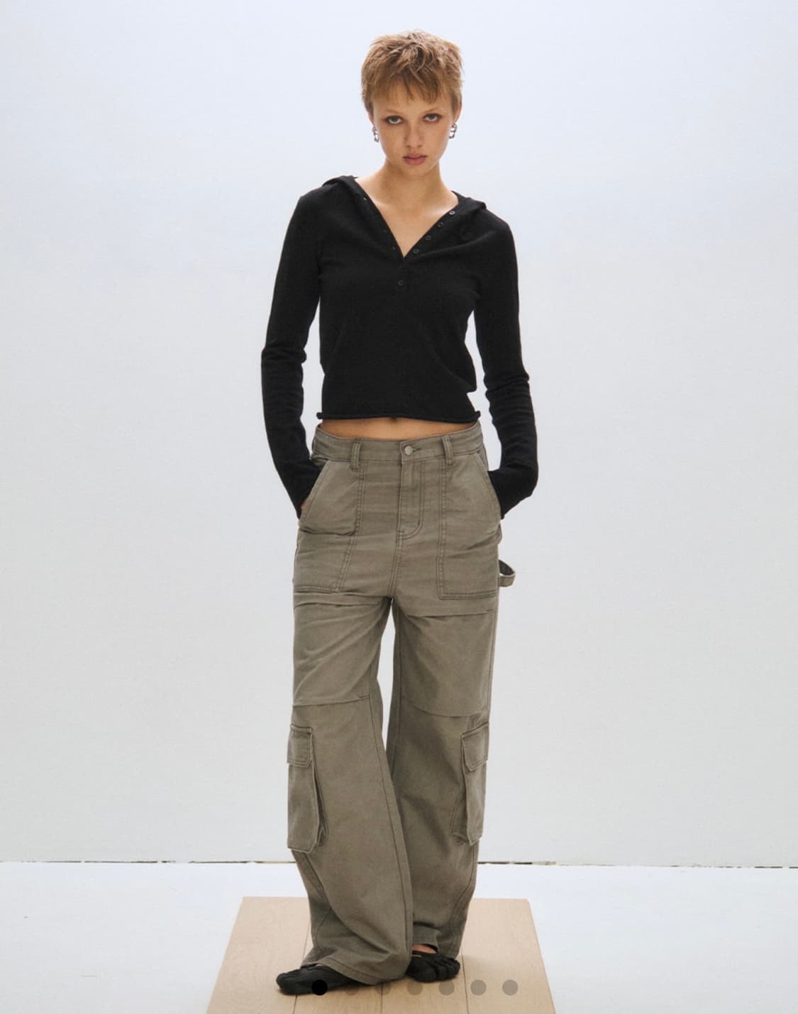 플리즈프로젝트 카고바지 상품이미지2