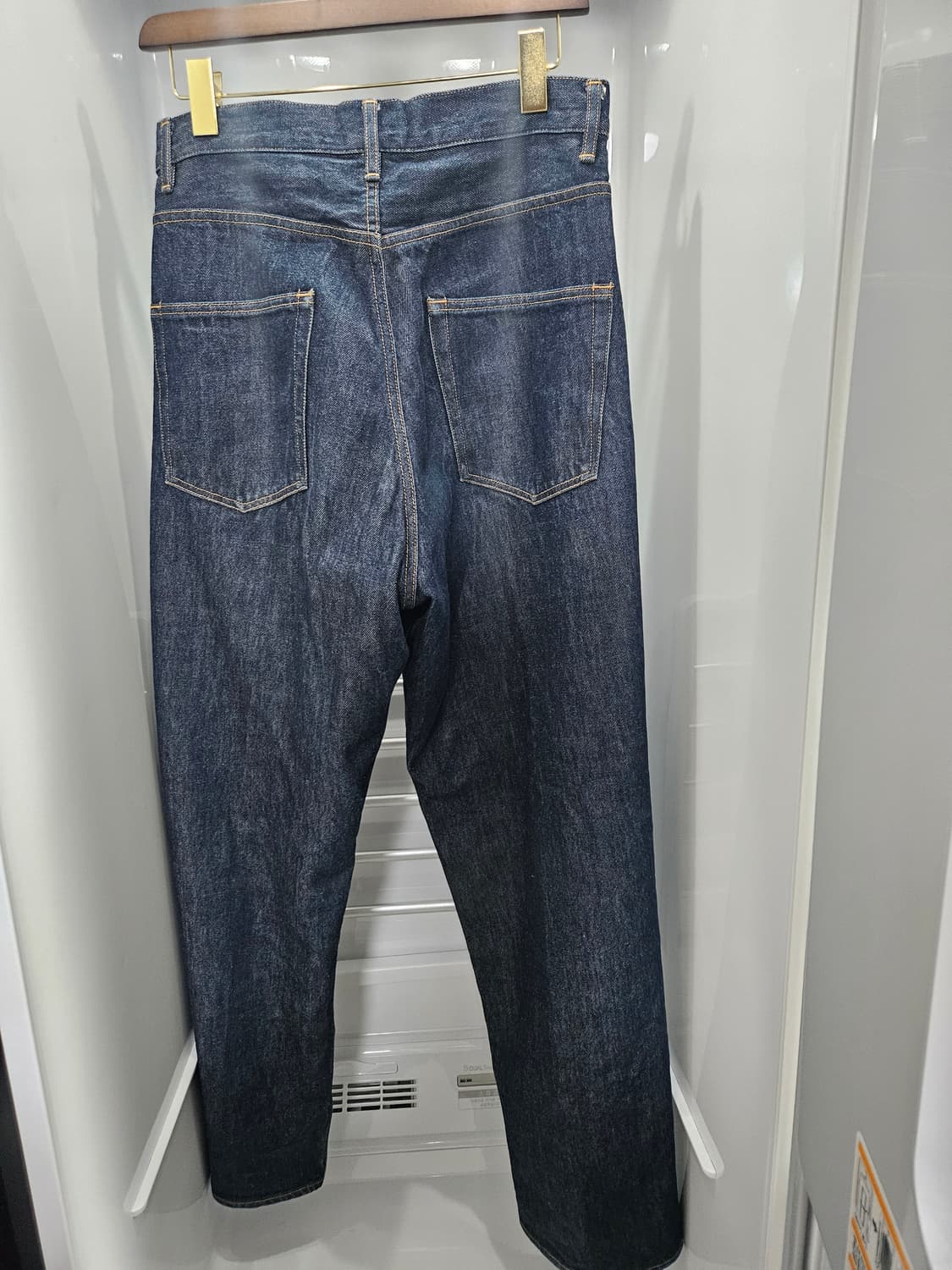 오라리 와이드 하드트위스트 데님 상품이미지2