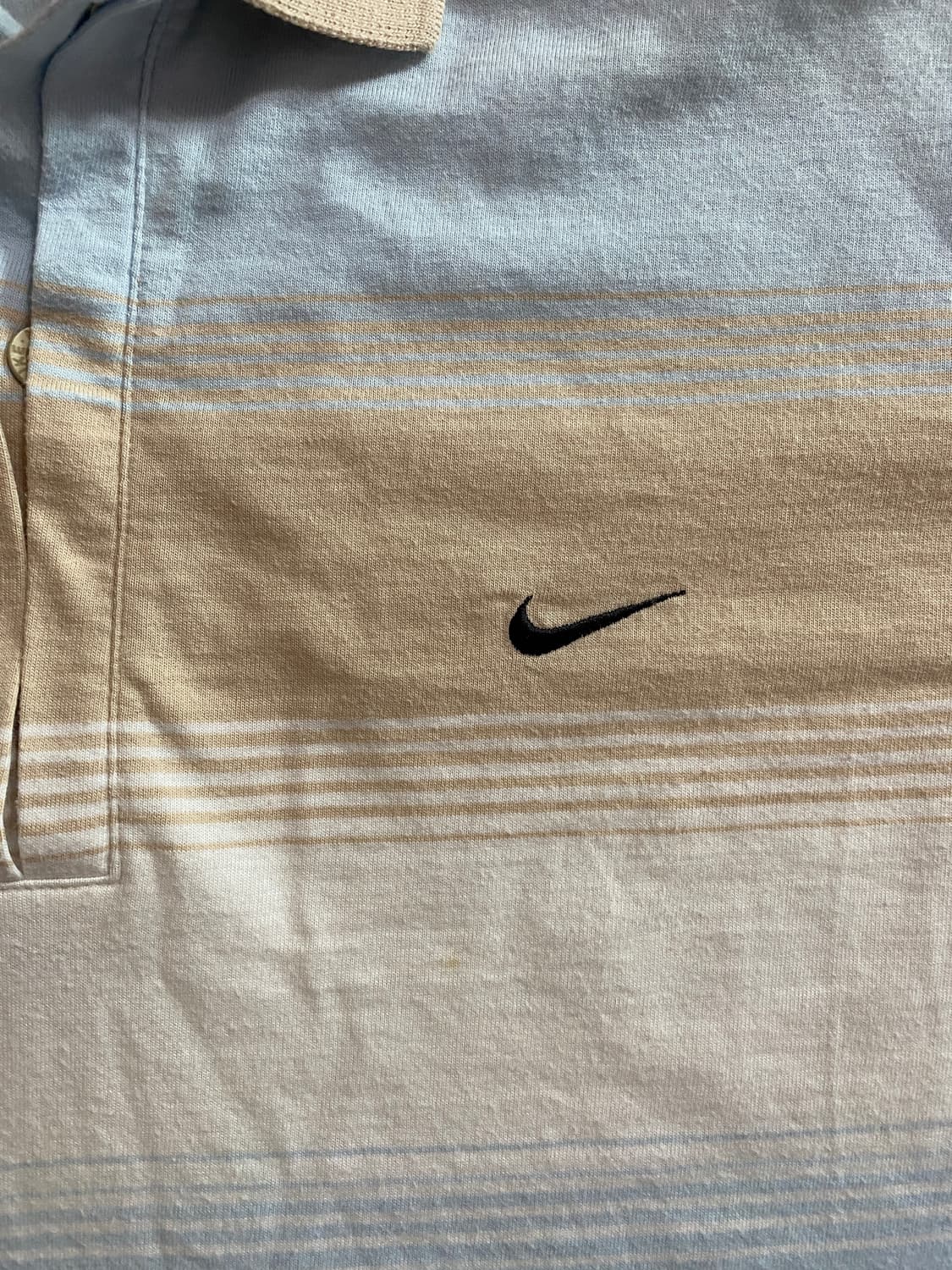 나이키 스트라이프 반팔 카라티 XXL (105~110) 상품이미지3