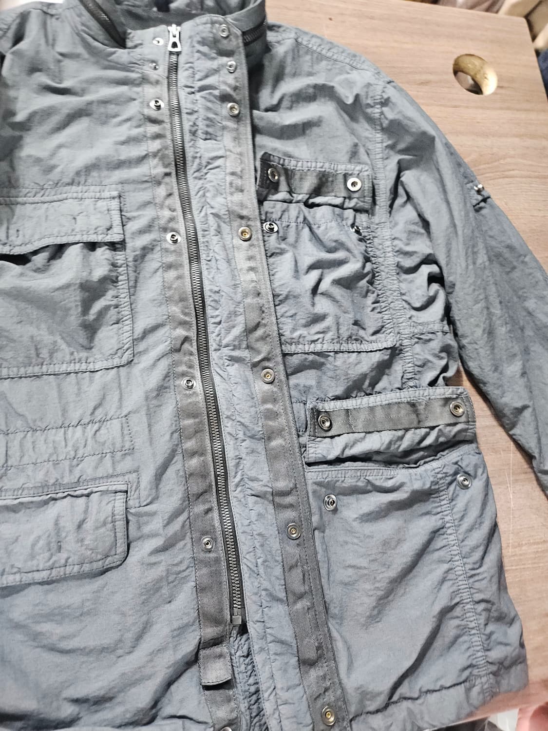 시리즈 OBSCURA 피그먼트 사파리 점퍼 100 상품이미지7