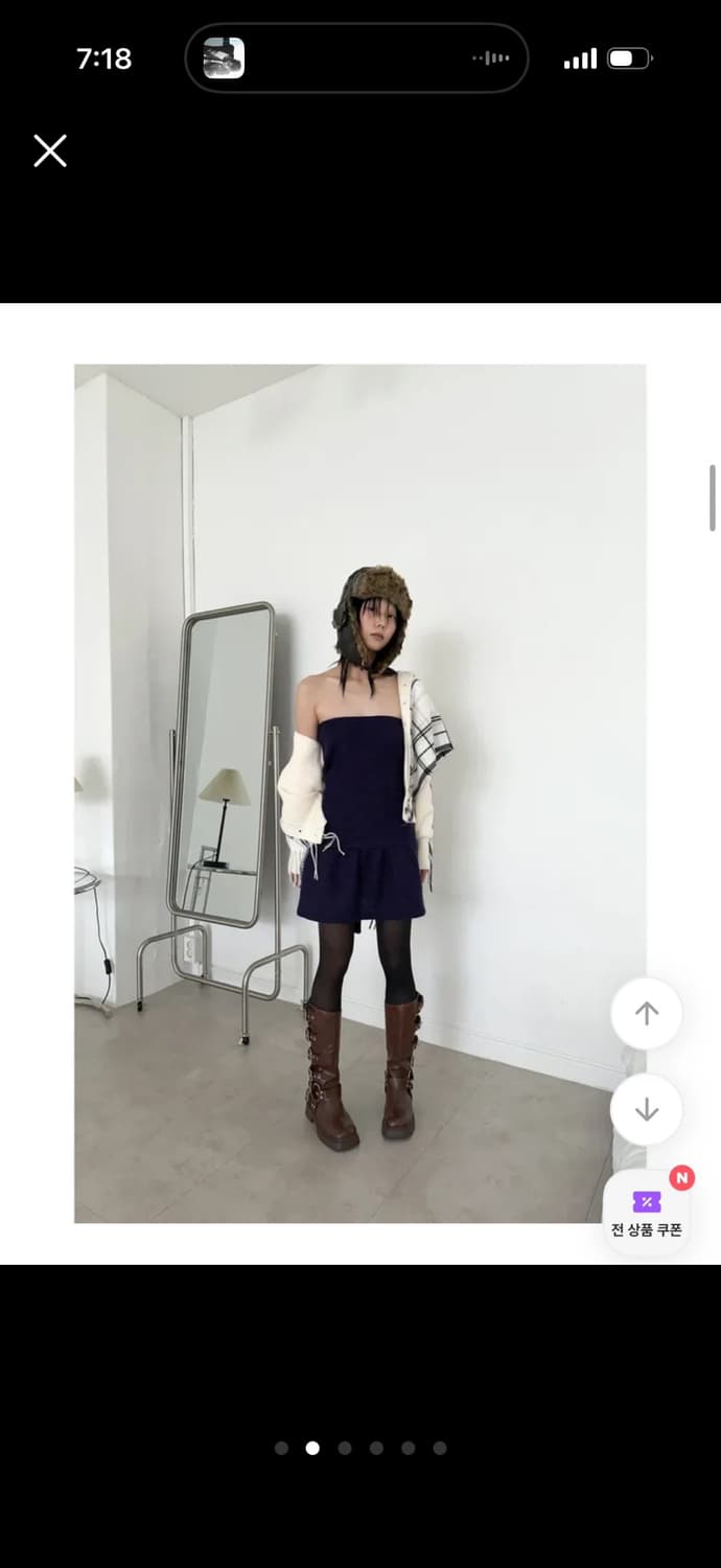 팁씨 mermaid tube top ops 상품이미지2