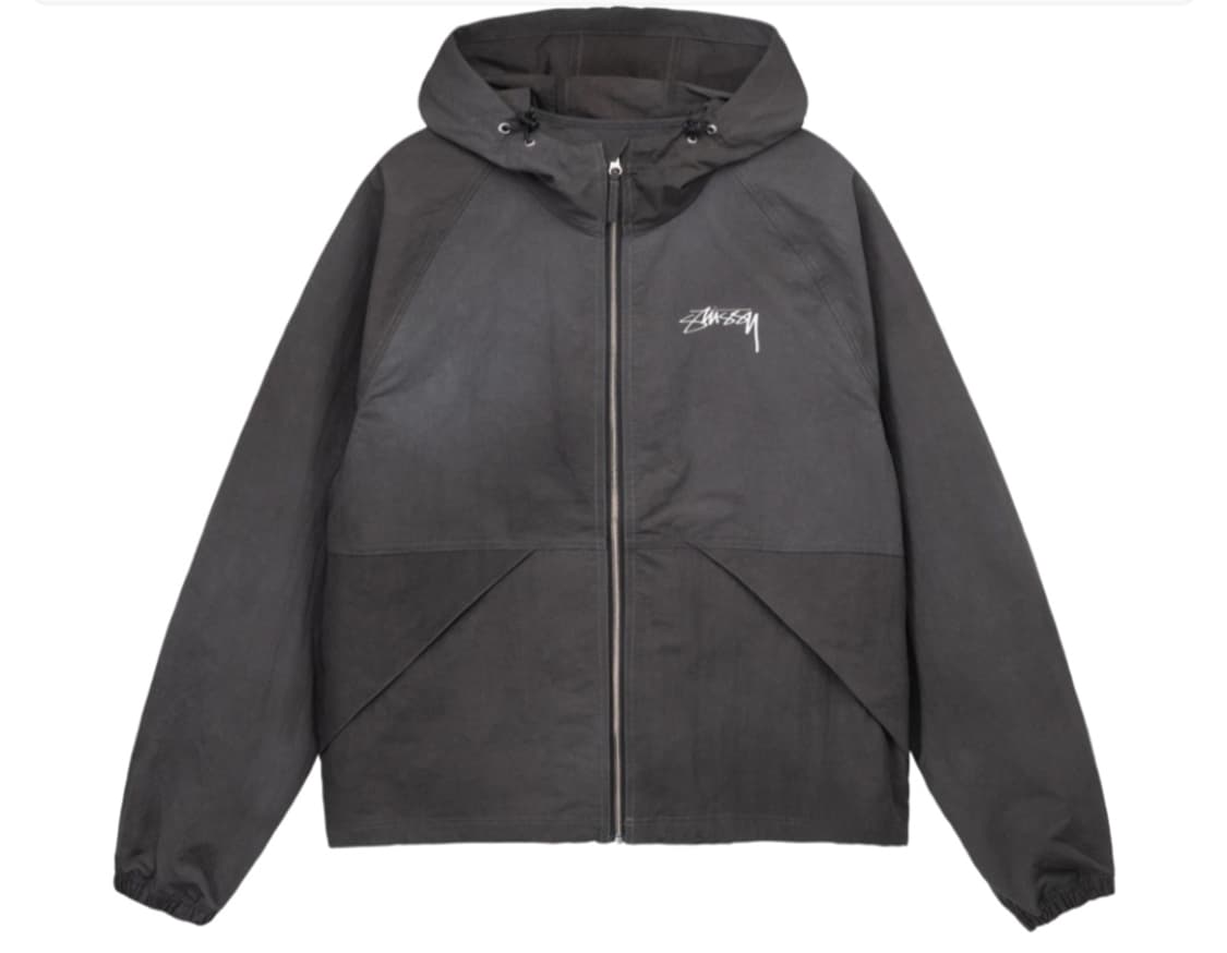 스투시 웨이브 다이 비치 쉘 자켓 블랙 S 상품이미지1