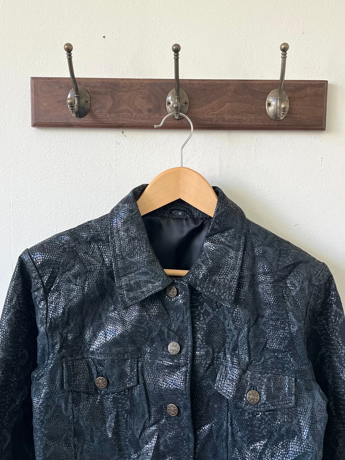 Japan Vtg 피그 스킨 트러커 자켓 상품이미지2