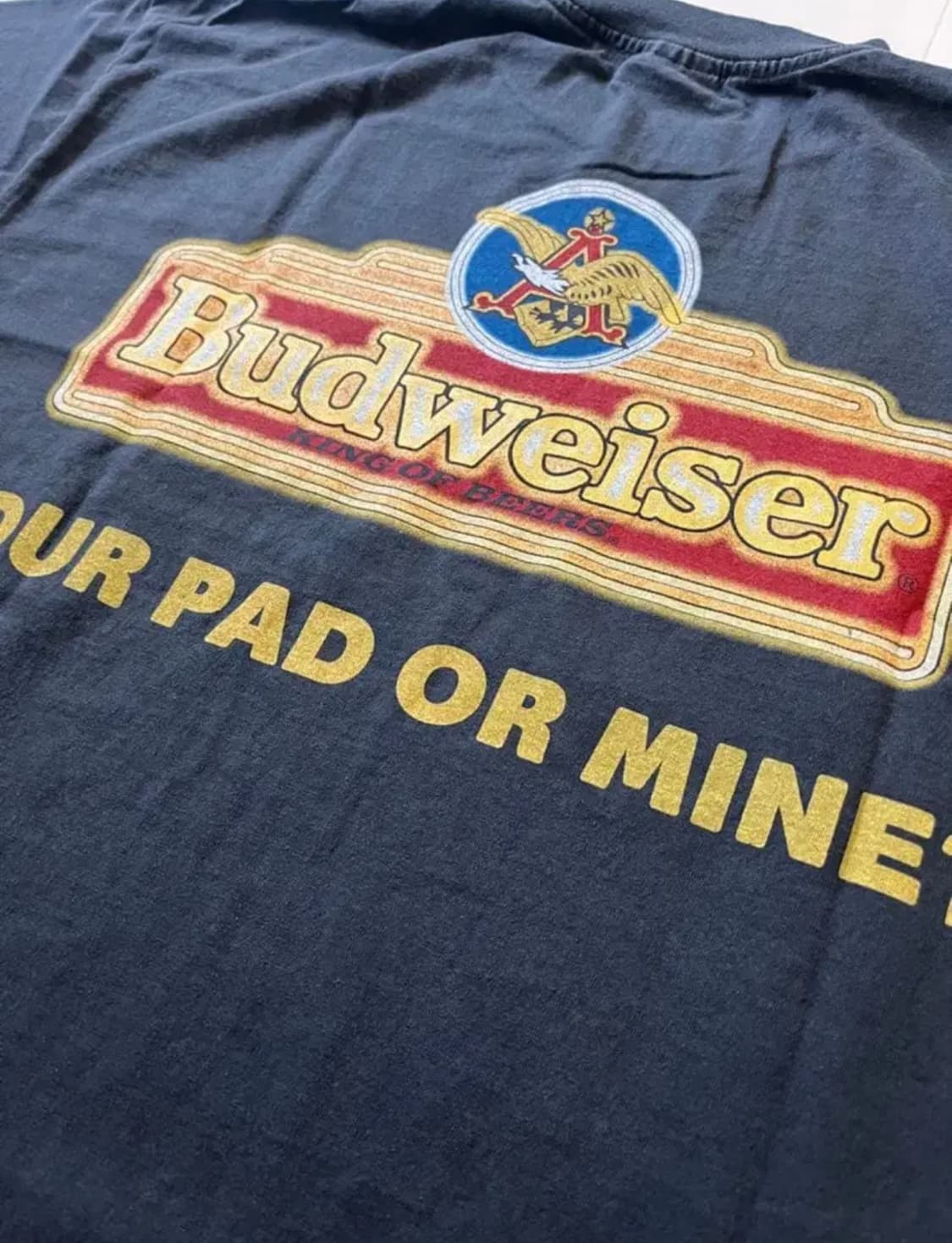 USA 90s, 버드와이저 개구리 티셔츠 상품이미지5