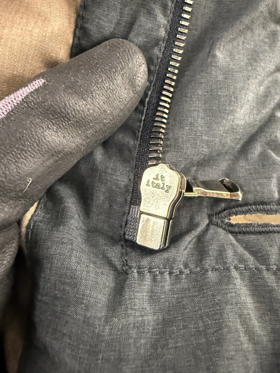 일레븐티 구스다운 패딩자켓 그레이 상품이미지7