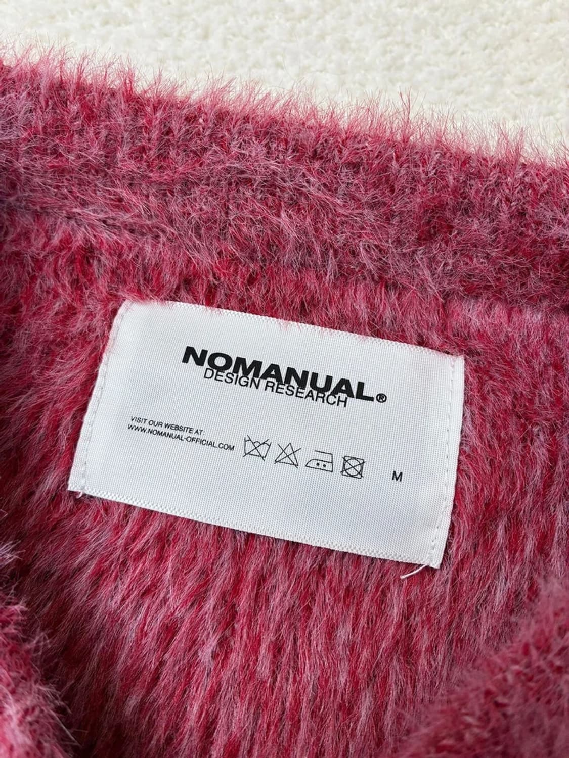 노매뉴얼 23FW 퍼즈 헤어리 니트 PN5839 상품이미지8