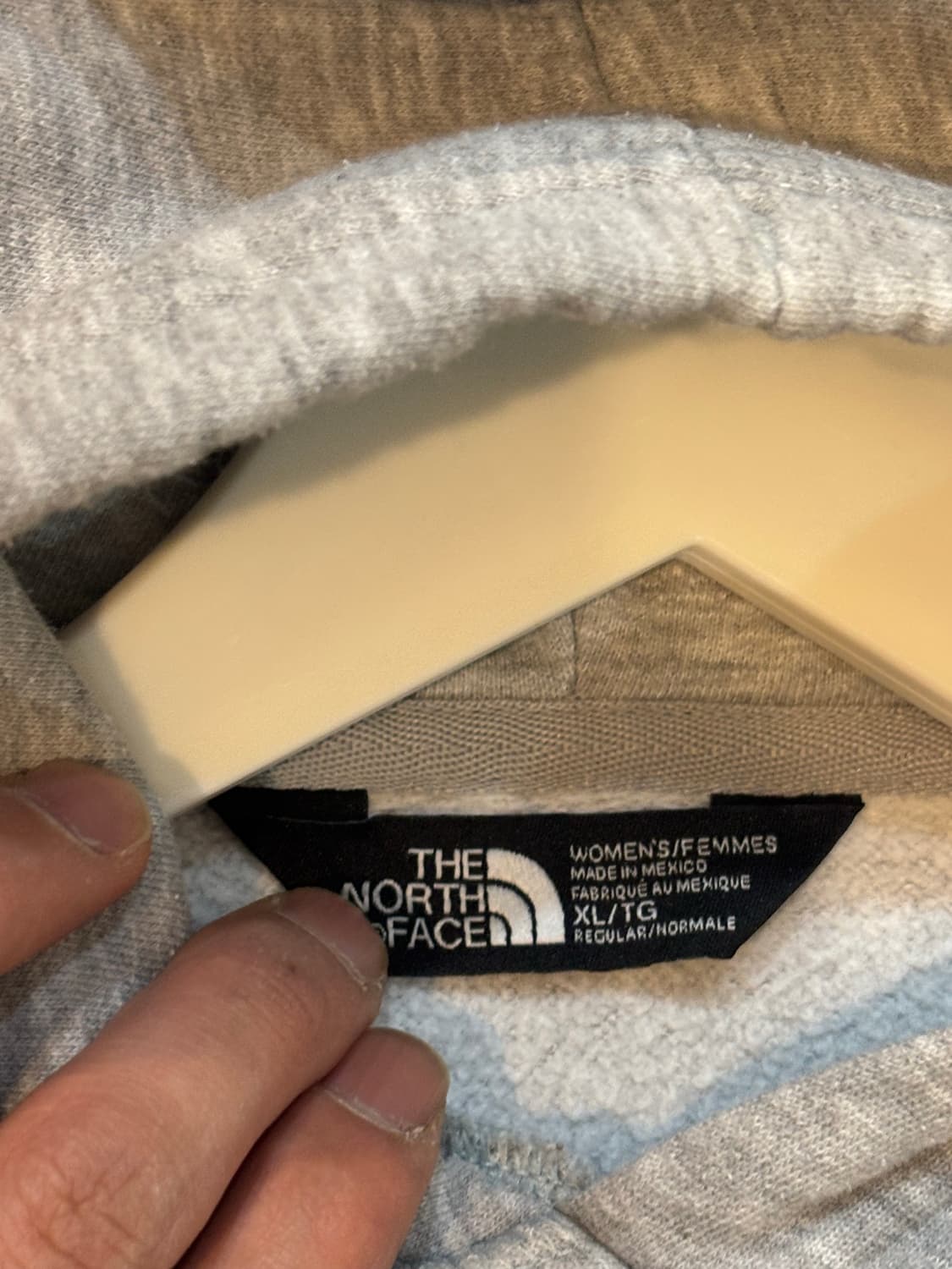 노스페이스 후드티 그레이 XL 상품이미지4