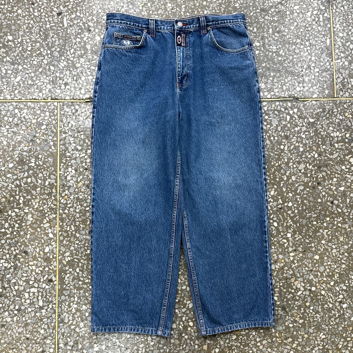 90s Wu wear 우 웨어 우탱클랜 데님 팬츠 36 상품이미지2