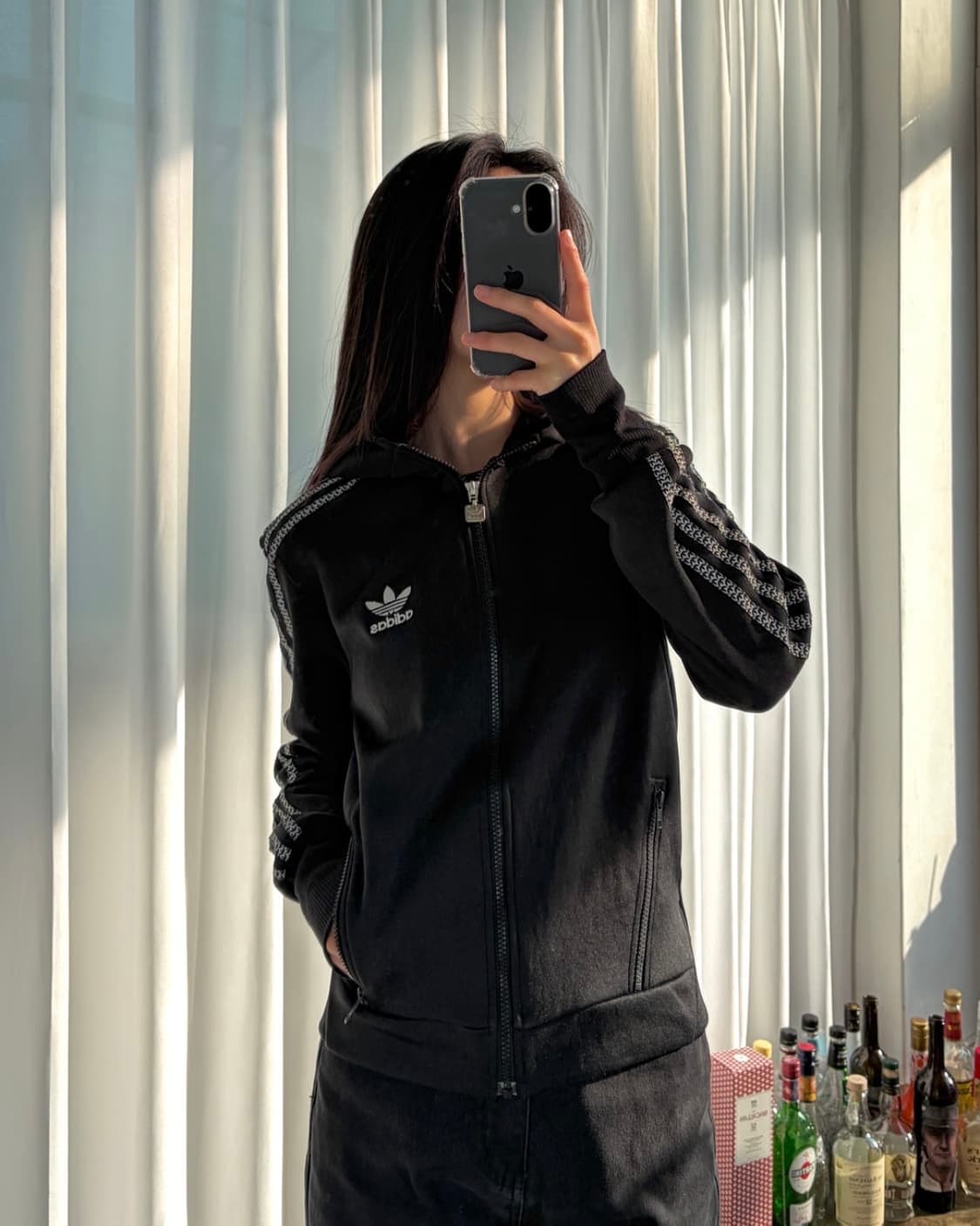아디다스 블랙 실버 져지 상품이미지2