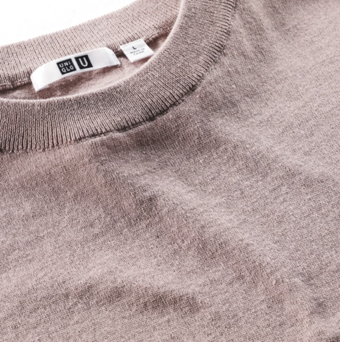 L/XL 르메르X유니클로 U 니트 반팔 티셔츠 상품이미지4
