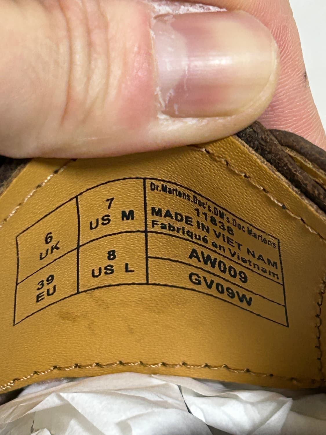 닥터마틴 1461 크레이지호스 상품이미지8