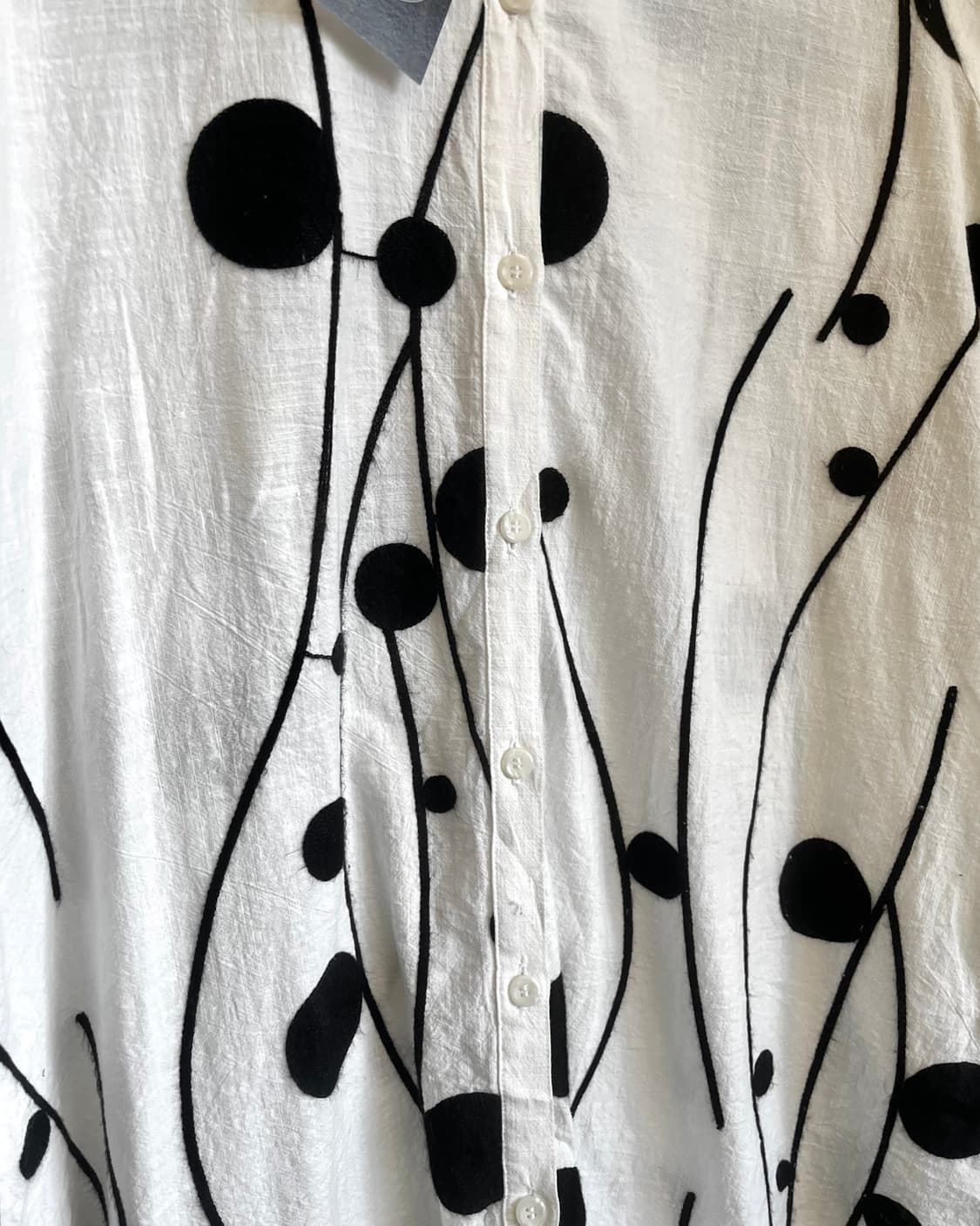 Jpn Vintage Stitch Pattern Long Shirt JK 상품이미지6
