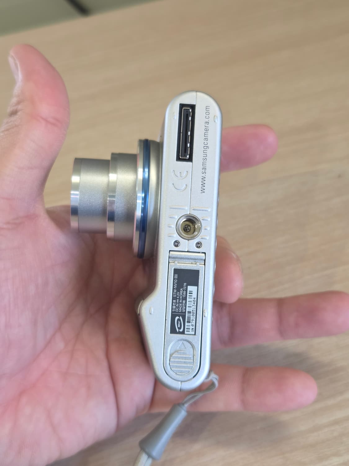 삼성 빈티지디카 vluu nv10 실버 상품이미지8