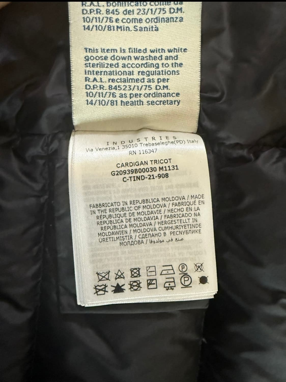 몽클레어 니트 패딩 상품이미지4