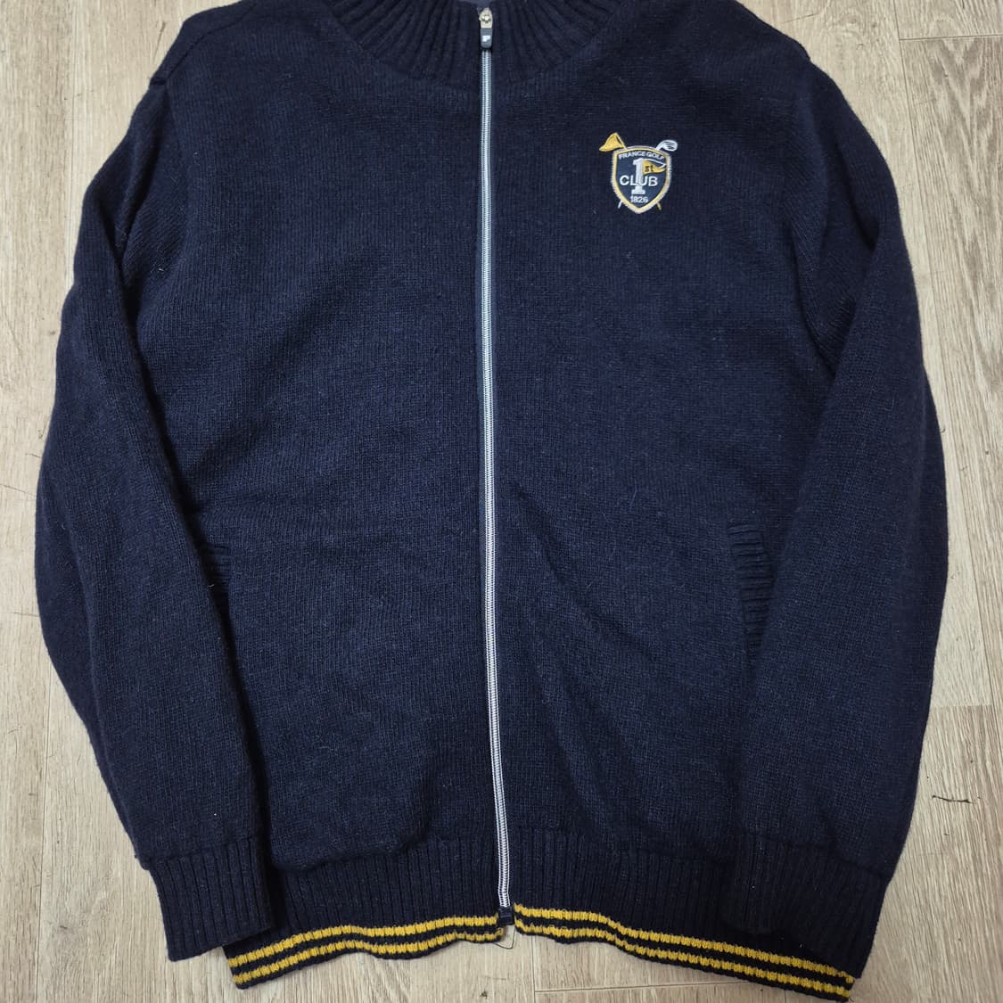 피가로 스포츠 파리 남성 골프웨어 방풍 니트 집업 M(95) 상품이미지3