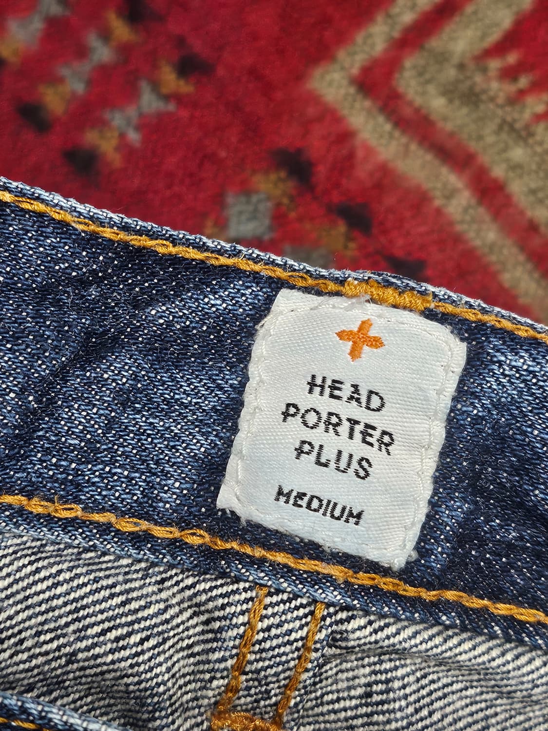 Head Porter 셀비지 데님 팬츠 m/32 상품이미지6