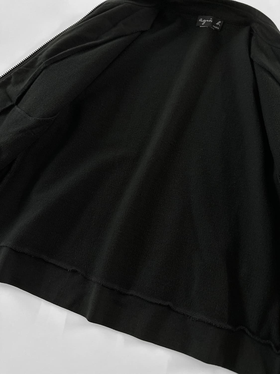 90~00s 빈티지 아네스베 블랙 집업 자켓 상품이미지7