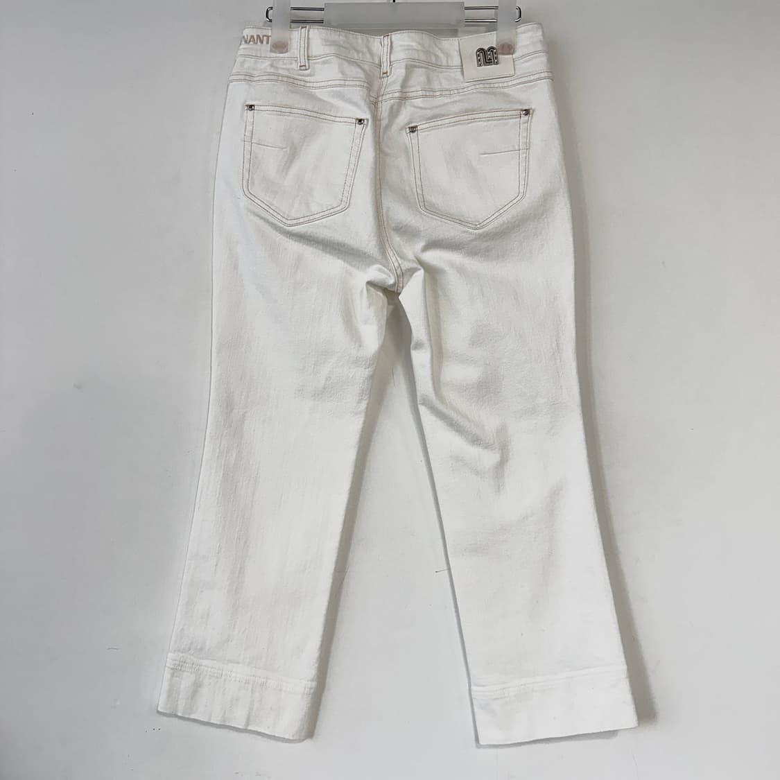 마인 MINE 크롭 화이트 데님 팬츠 상품이미지6