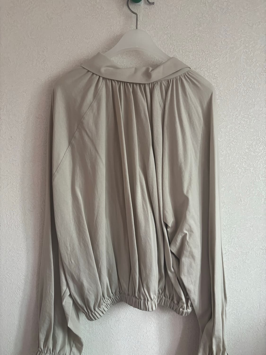 모노하 하이넥 블루종 블라우스 상품이미지5