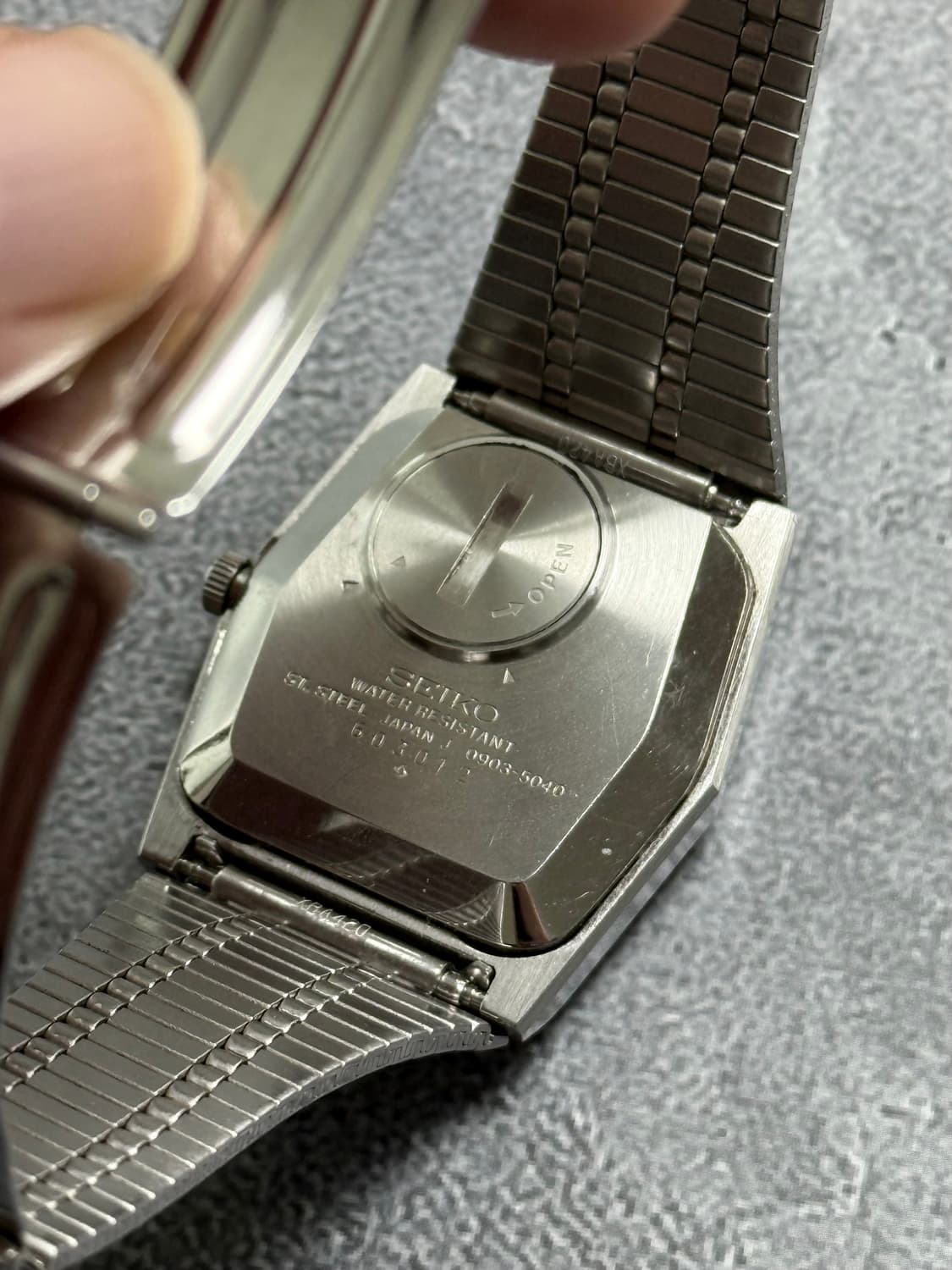 세이코 Seiko Type II 옥타곤 쿼츠 데이 데이트 상품이미지5