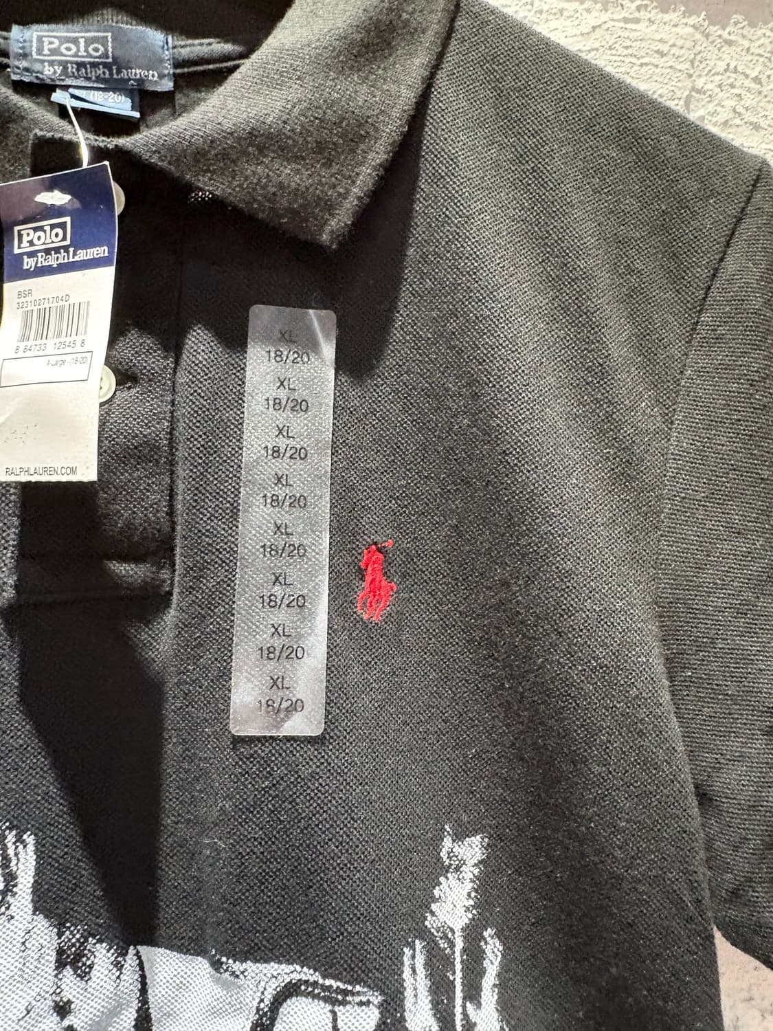 폴로 새상품 래드포니 커스텀 반팔카라티셔츠 상품이미지4