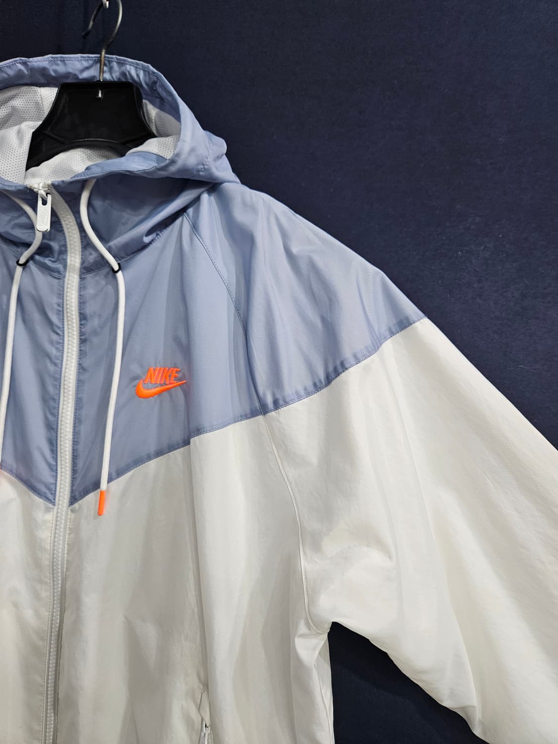 나이키 자수로고 투톤 남성 95 바람막이 후드집업  상품이미지4