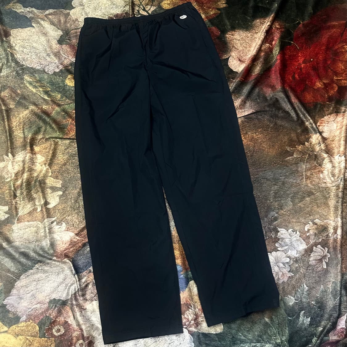 나이키 빈티지 올드스쿨 스우시 스몰로고 블랙트랙팬츠 L 상품이미지1