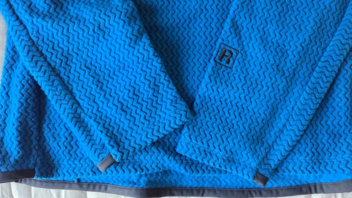 파타고니아 R1 에어 집넥 풀오버 엔드리스 블루 색상 L 사이즈 상품이미지5