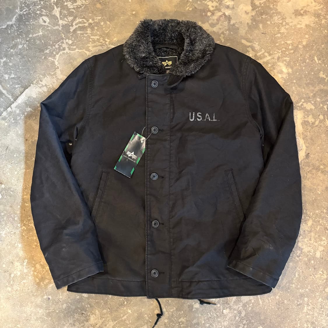 알파인더스트리 40s n-1 덱자켓 데드스탁 상품이미지1