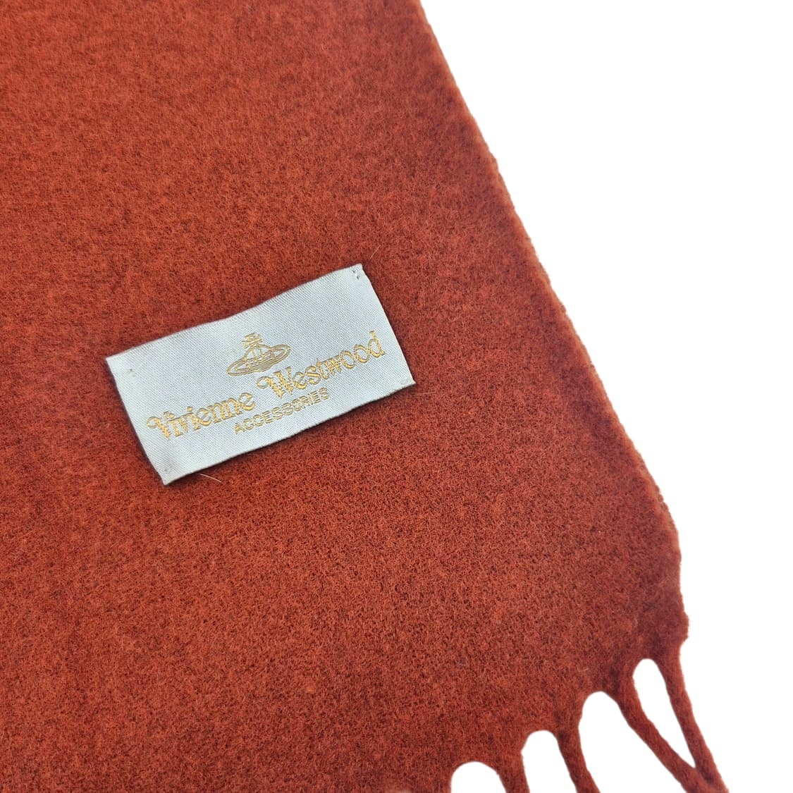 비비안웨스트우드 브릭 로즈 울 머플러 상품이미지3